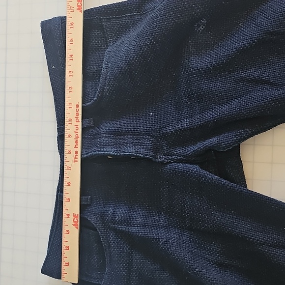 Indigo Sashiko 5 pocket - Picture 2 of 5